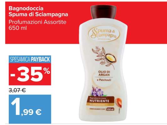 Bagnodoccia Spuma di Sciampagna