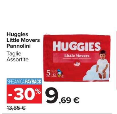 Huggies Little Movers Pannolini