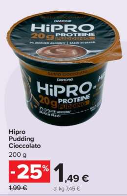 Hipro Pudding Cioccolato