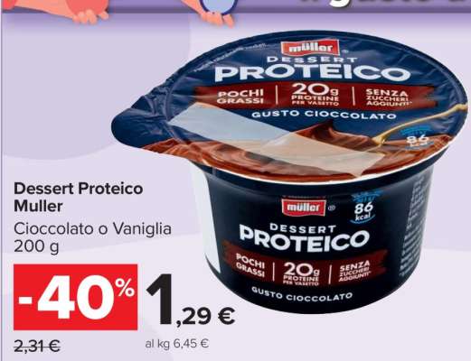 Dessert Proteico Müller