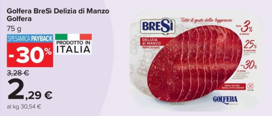 Golfera BreSì Delizia di Manzo Golfera