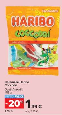 Caramelle Haribo Coccodrì