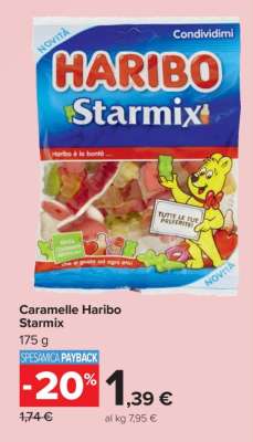 Caramelle Haribo Starmix