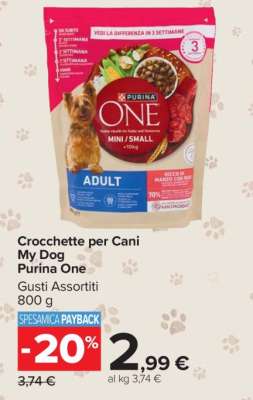 Crocchette per Cani My Dog Purina One