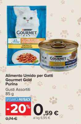 Alimento umido per gatti Gourmet Gold Purina