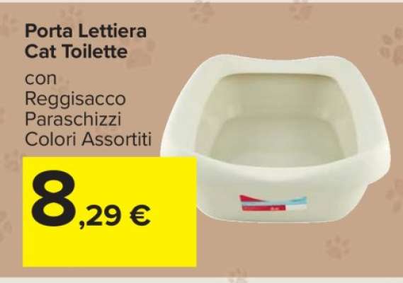 Porta Lettiera Cat Toilette