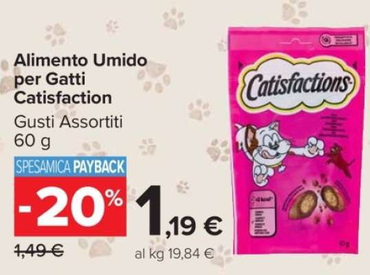 Alimento Umido per Gatti Catisfaction