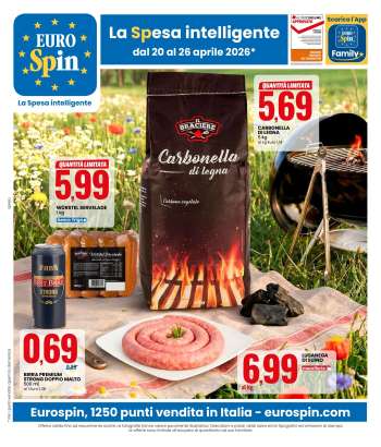 Volantino EuroSpin - 20/4/2026 - 26/4/2026.
