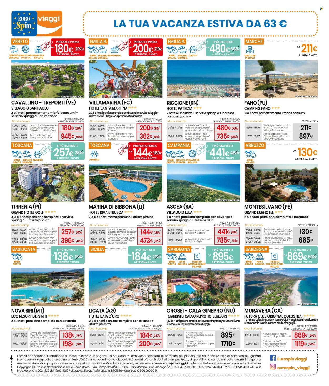 Volantino EuroSpin - 20/4/2026 - 26/4/2026. Pagina 14