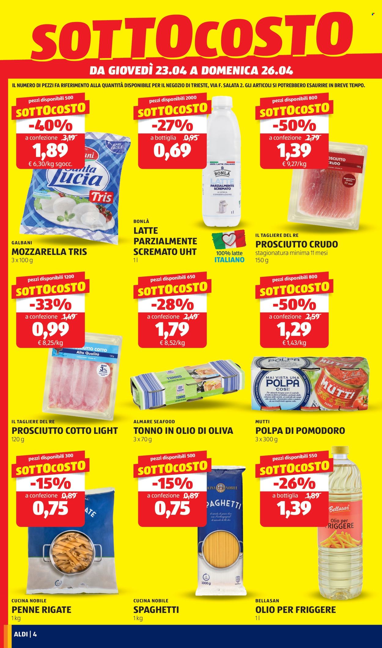 Volantino Aldi - 23/4/2026 - 26/4/2026. Pagina 4