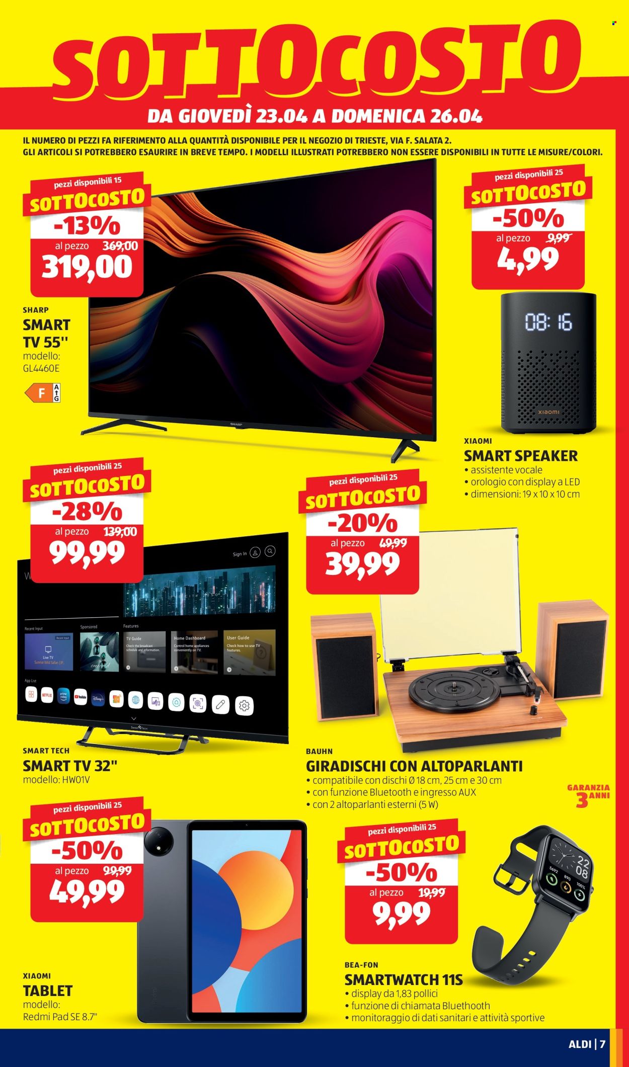 Volantino Aldi - 23/4/2026 - 26/4/2026. Pagina 7