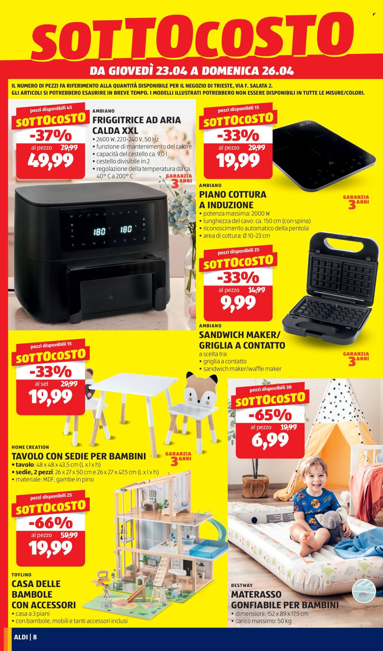 Volantino Aldi - 23/4/2026 - 26/4/2026. Pagina 8
