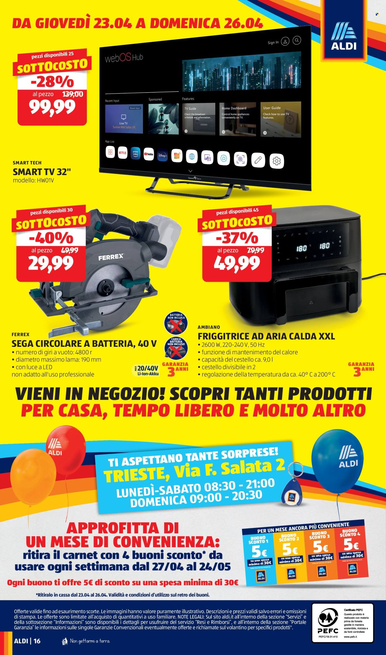 Volantino Aldi - 23/4/2026 - 26/4/2026. Pagina 16
