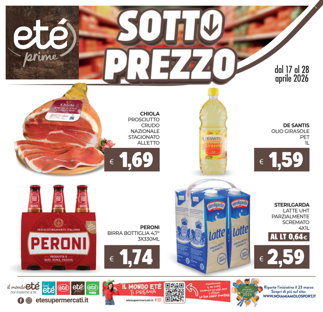 Volantino Eté - 17/4/2026 - 28/4/2026. Pagina 1