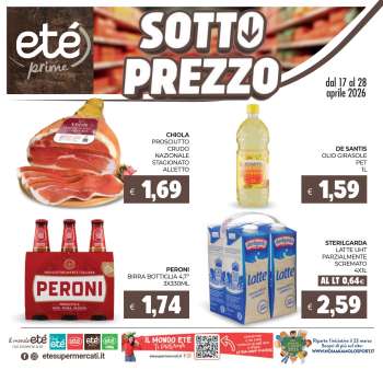 Volantino Eté - 17/4/2026 - 28/4/2026.