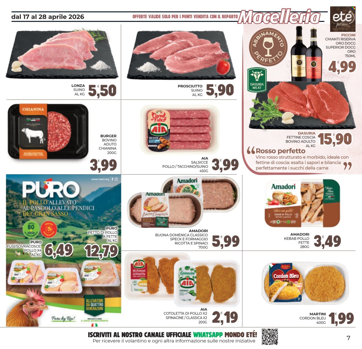 Volantino Eté - 17/4/2026 - 28/4/2026. Pagina 7