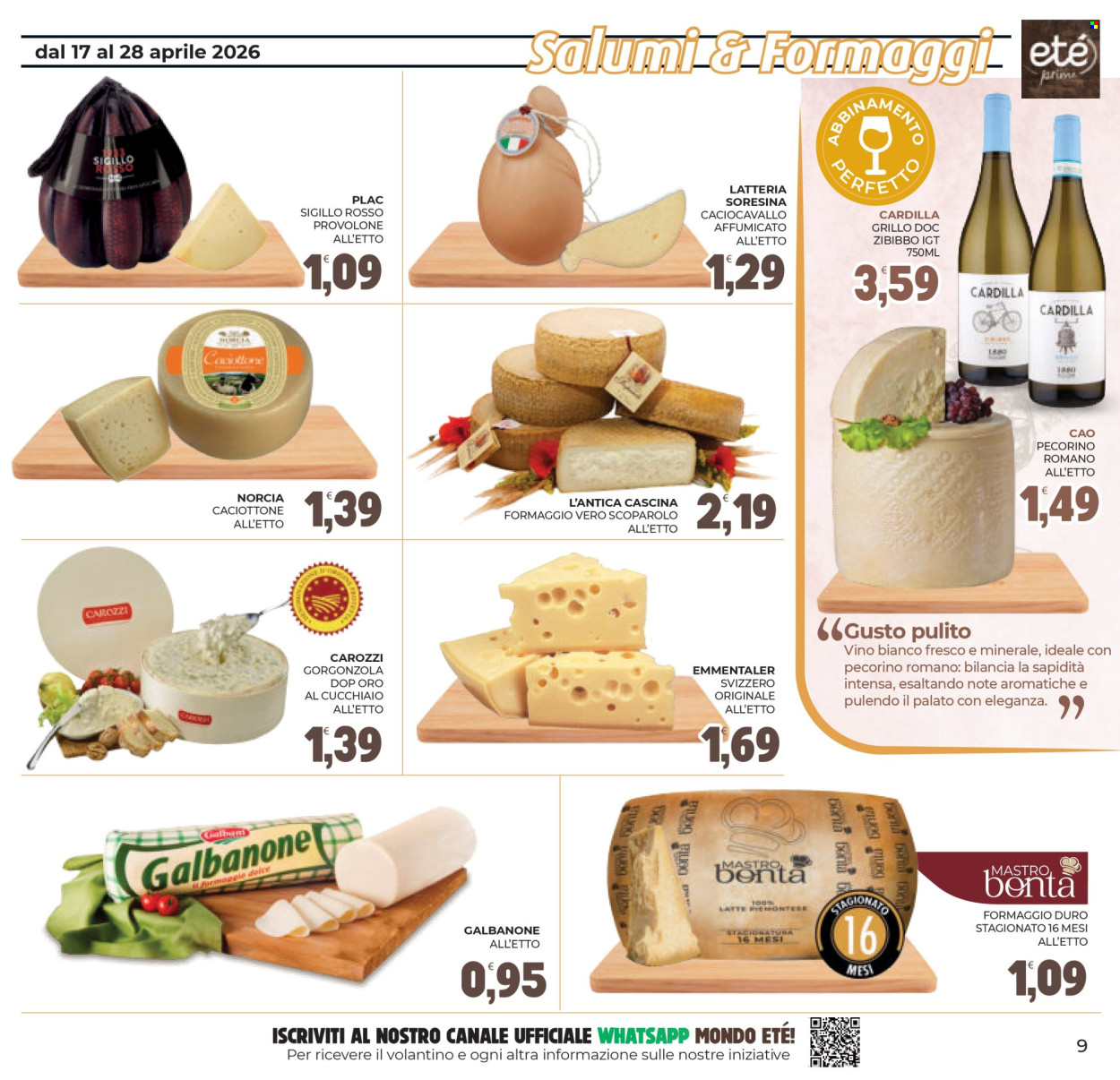 Volantino Eté - 17/4/2026 - 28/4/2026. Pagina 9