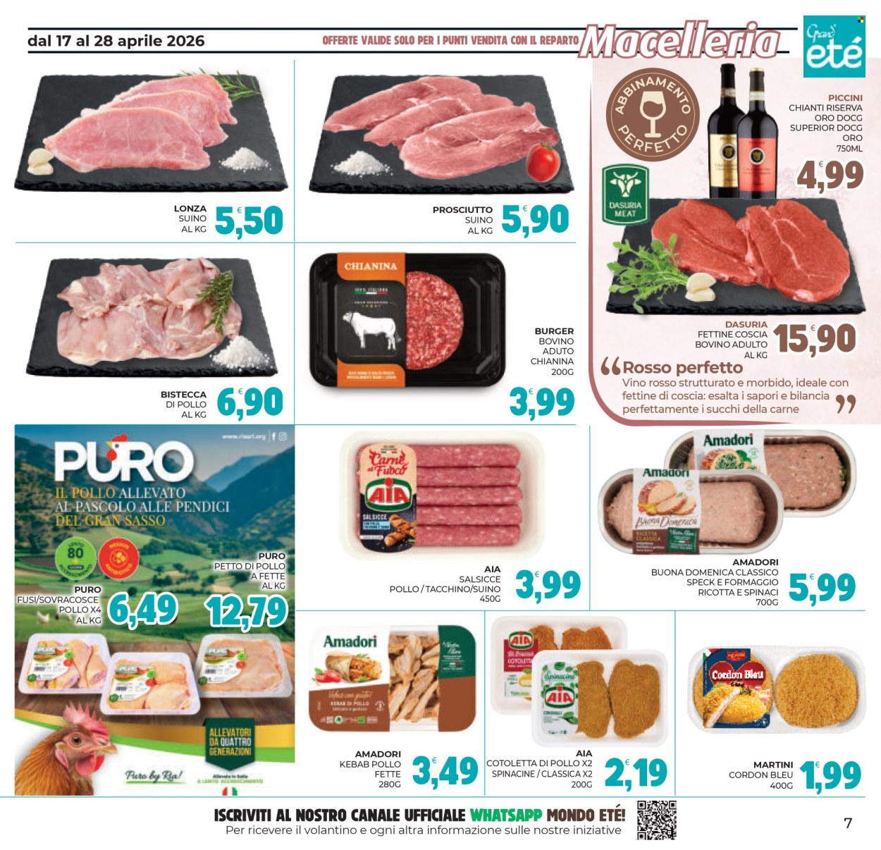 Volantino Eté - 17/4/2026 - 28/4/2026. Pagina 7
