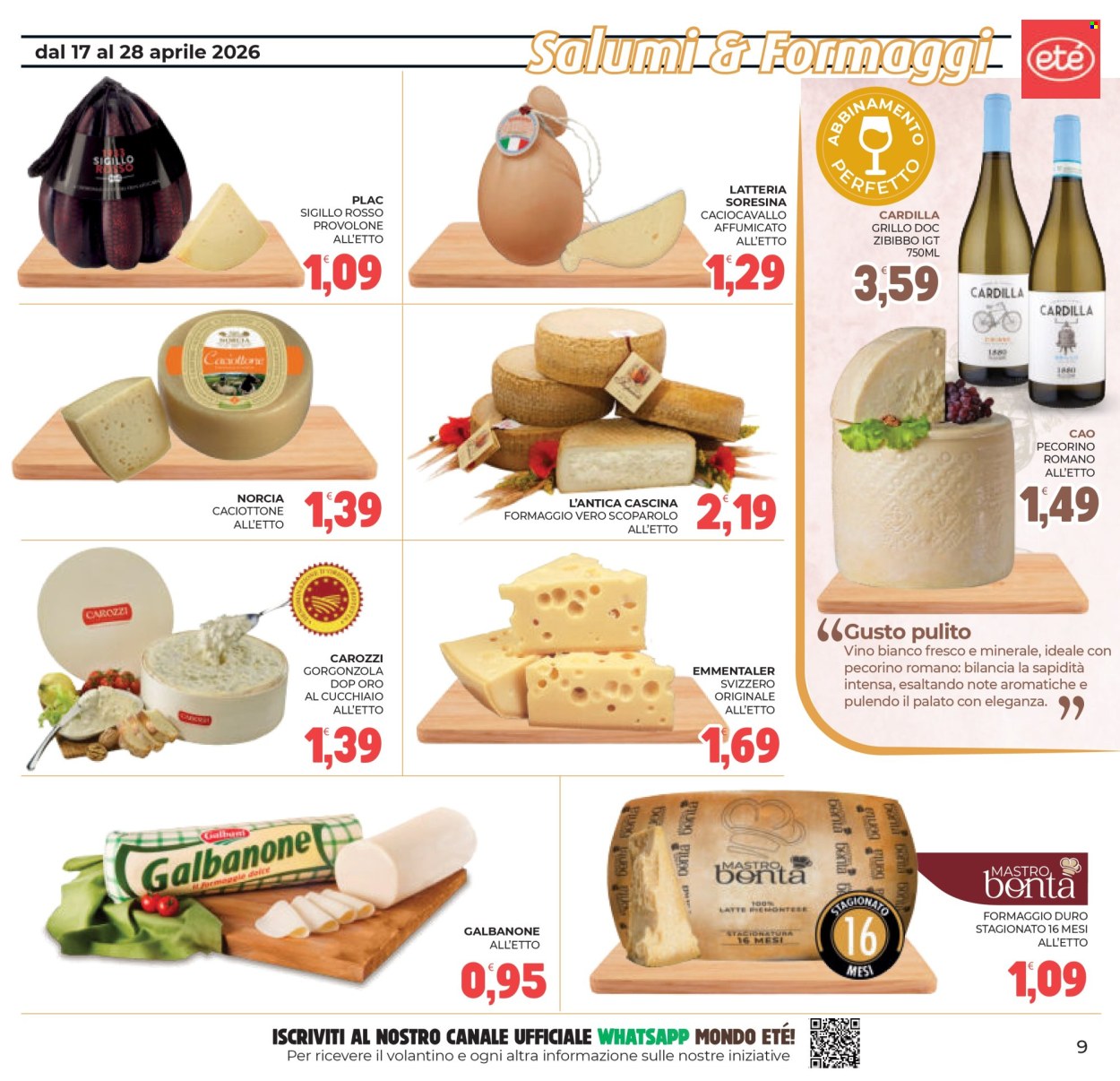 Volantino Eté - 17/4/2026 - 28/4/2026. Pagina 9
