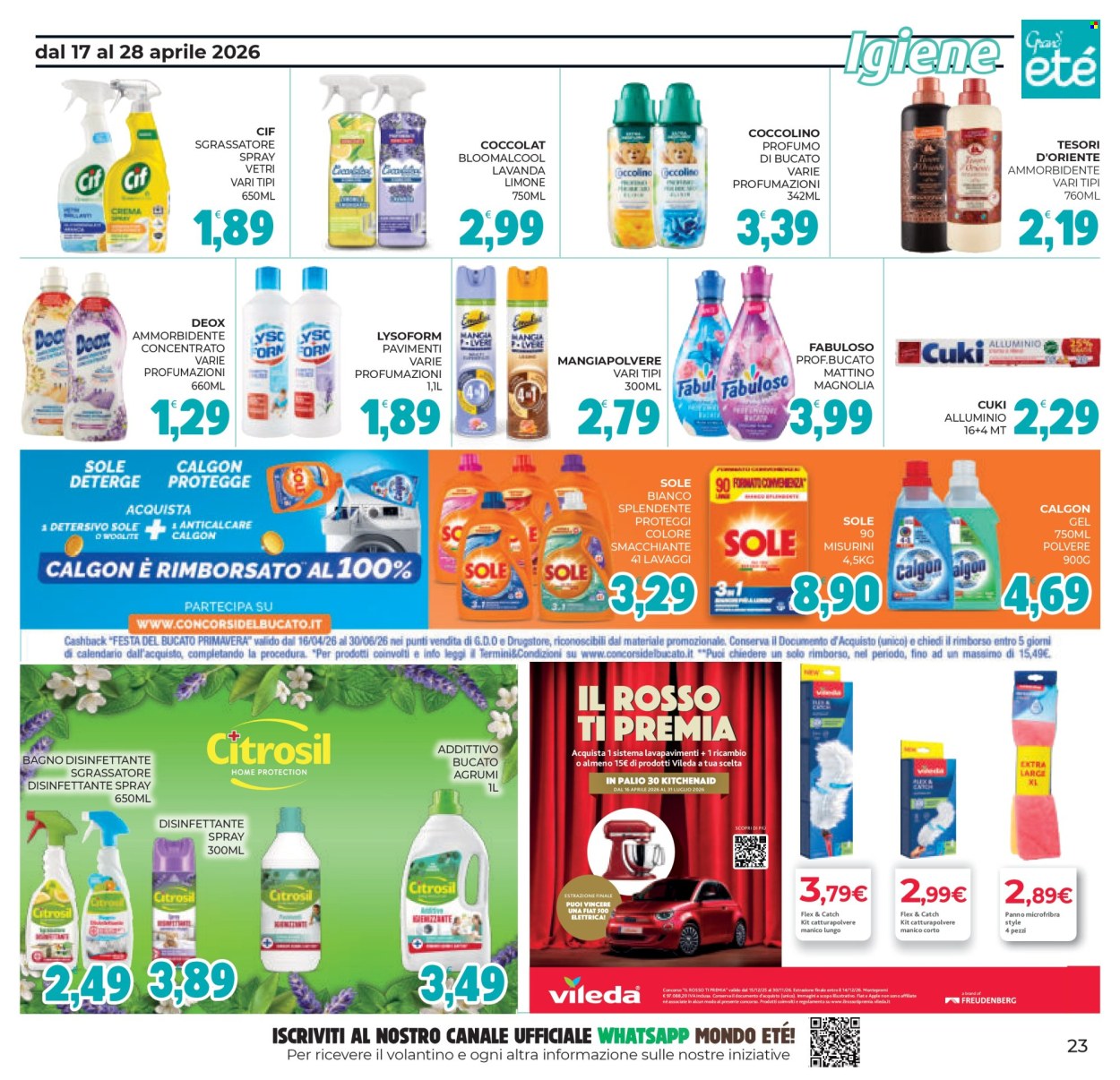 Volantino Eté - 17/4/2026 - 28/4/2026. Pagina 23