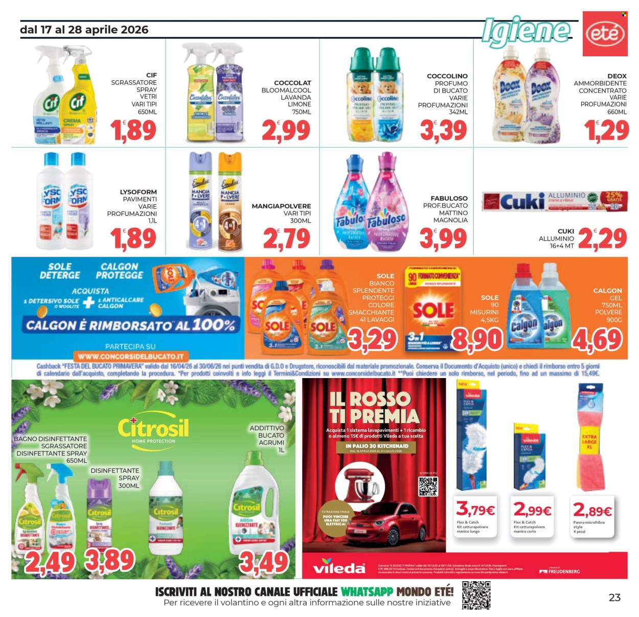 Volantino Eté - 17/4/2026 - 28/4/2026. Pagina 23