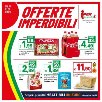 thumbnail - Volantino Iper, La grande i