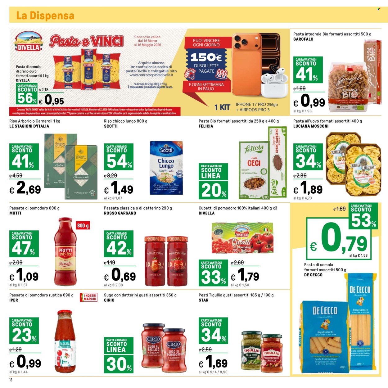 Volantino Iper, La grande i - 16/4/2026 - 26/4/2026. Pagina 18