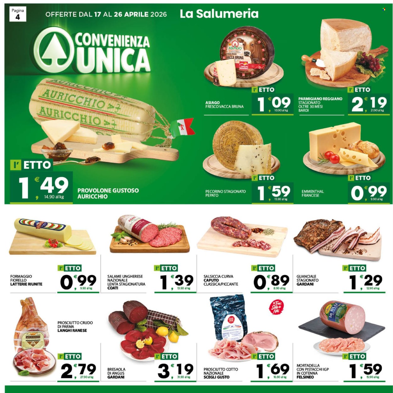 Volantino Eurospar - 17/4/2026 - 26/4/2026. Pagina 4