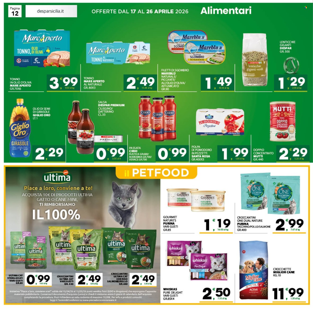 Volantino Eurospar - 17/4/2026 - 26/4/2026. Pagina 12