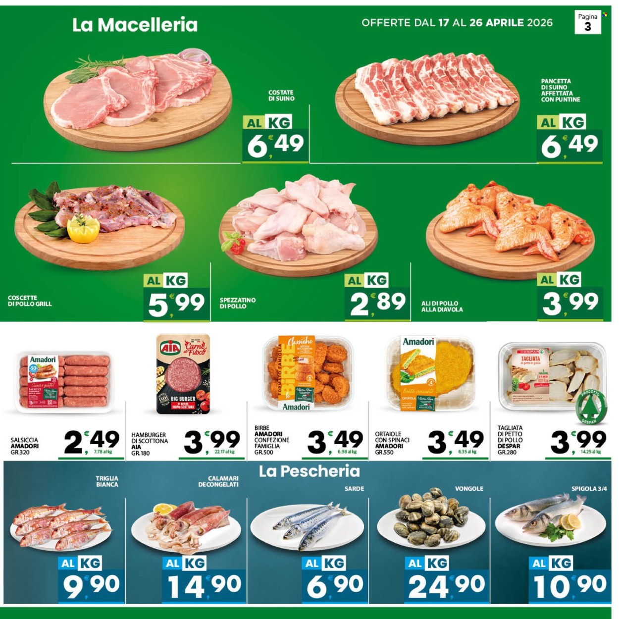 Volantino Despar - 17/4/2026 - 26/4/2026. Pagina 3