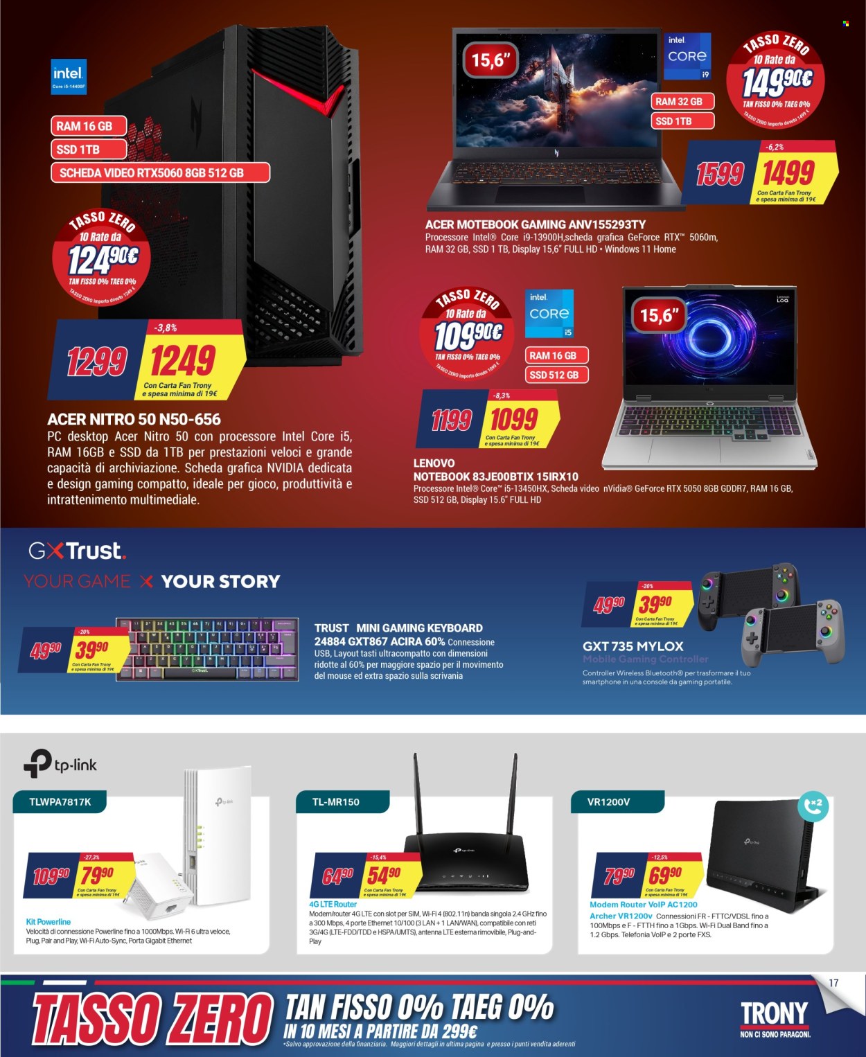 Volantino Trony - 16/4/2026 - 27/4/2026. Pagina 17