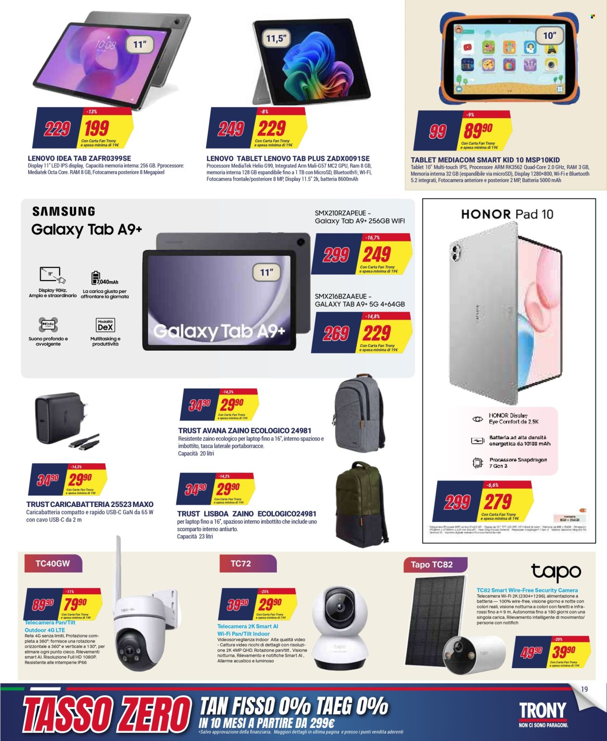 Volantino Trony - 16/4/2026 - 27/4/2026. Pagina 19