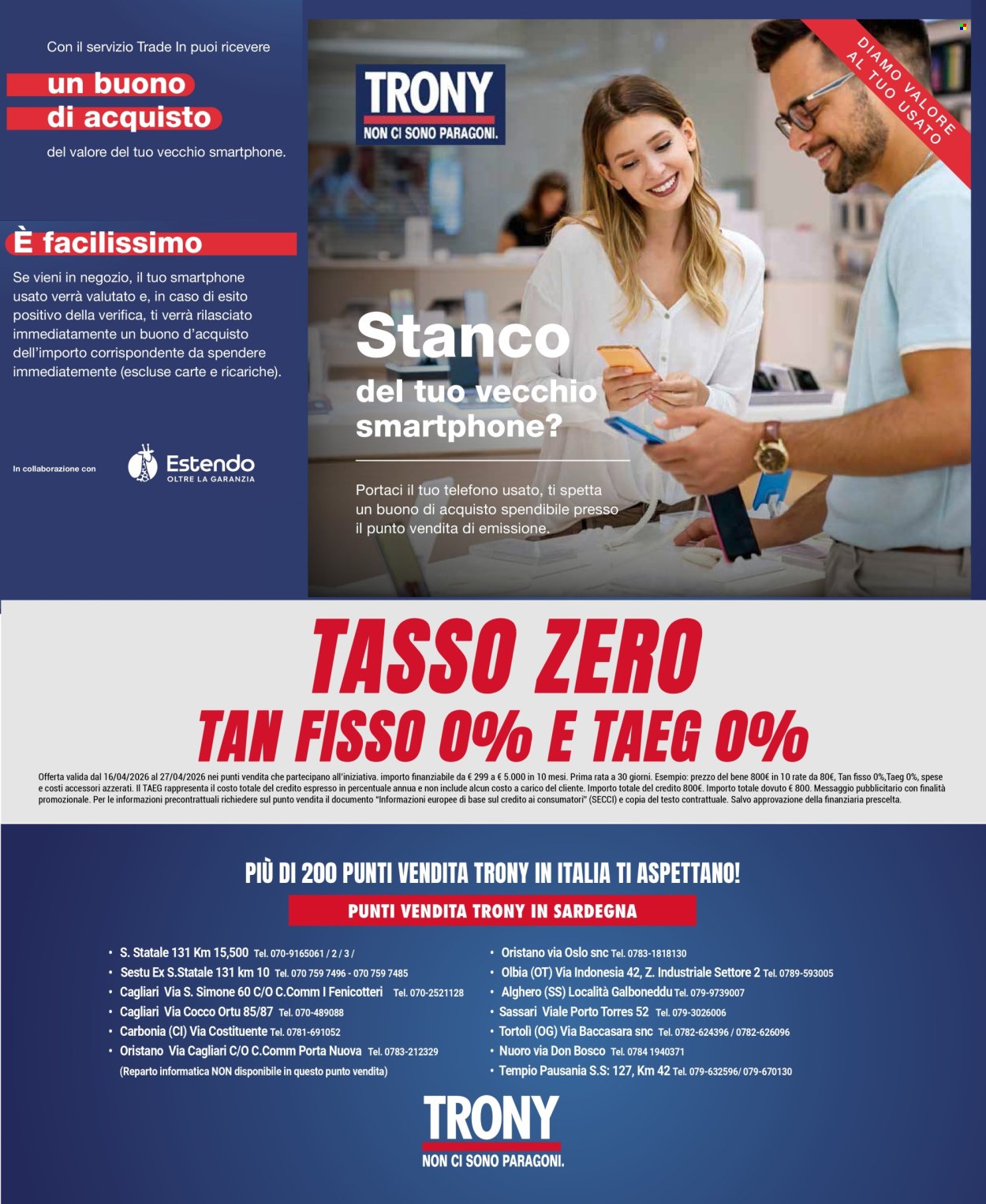 Volantino Trony - 16/4/2026 - 27/4/2026. Pagina 28