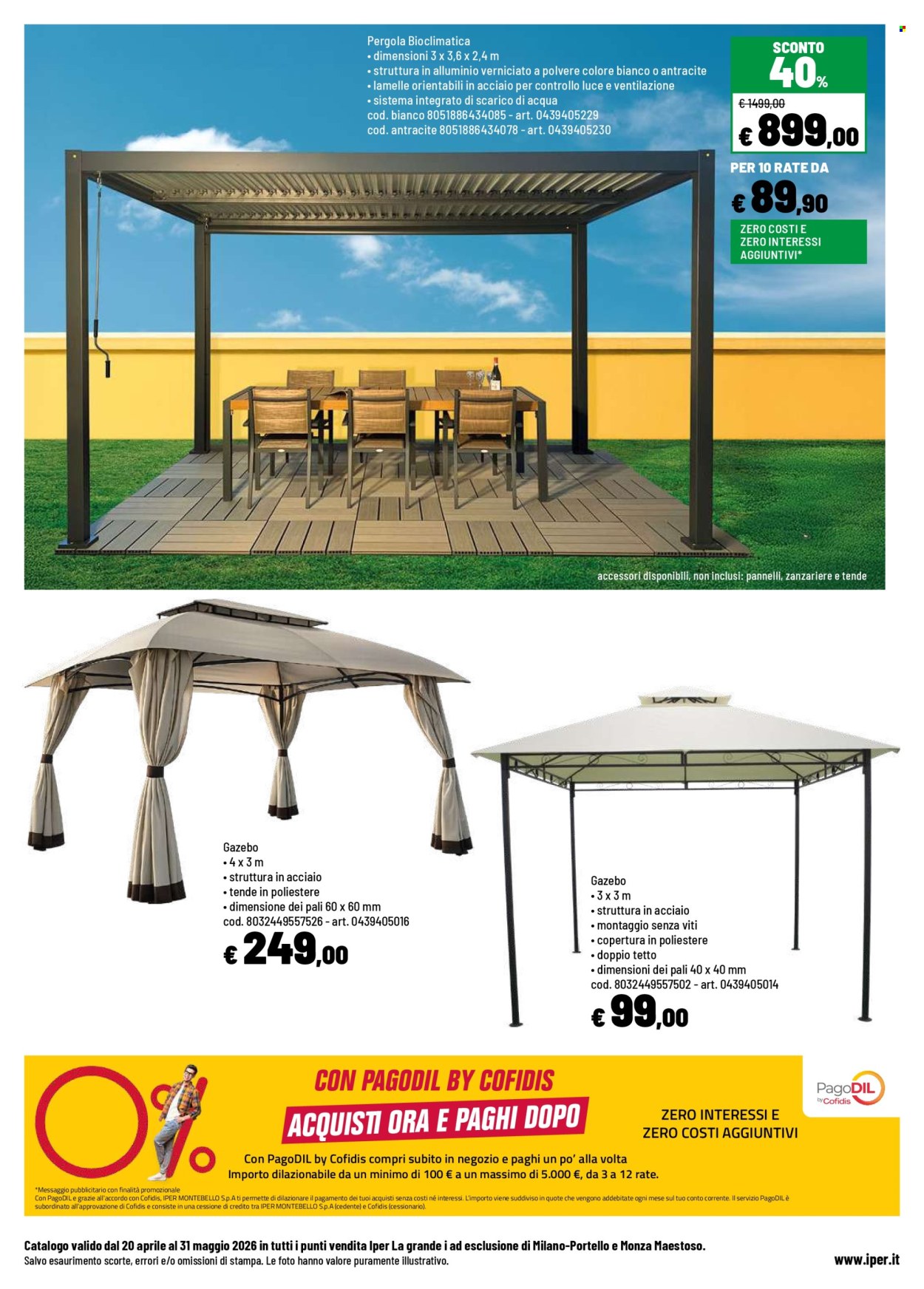 Volantino Iper, La grande i - 20/4/2026 - 31/5/2026. Pagina 16