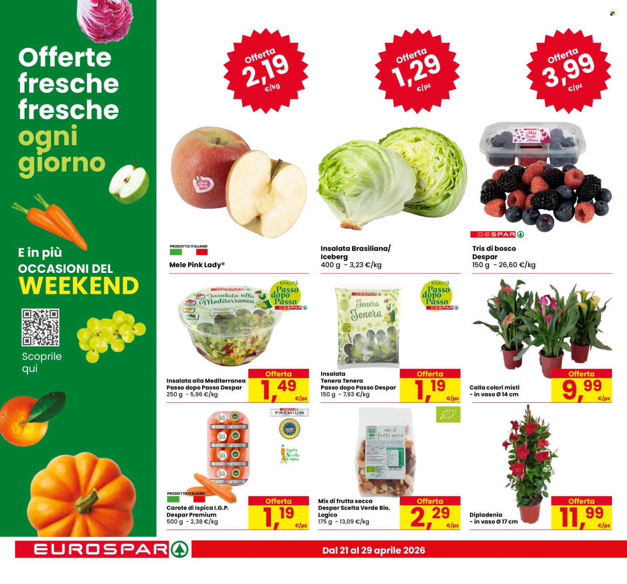 Volantino Eurospar - 21/4/2026 - 29/4/2026. Pagina 2