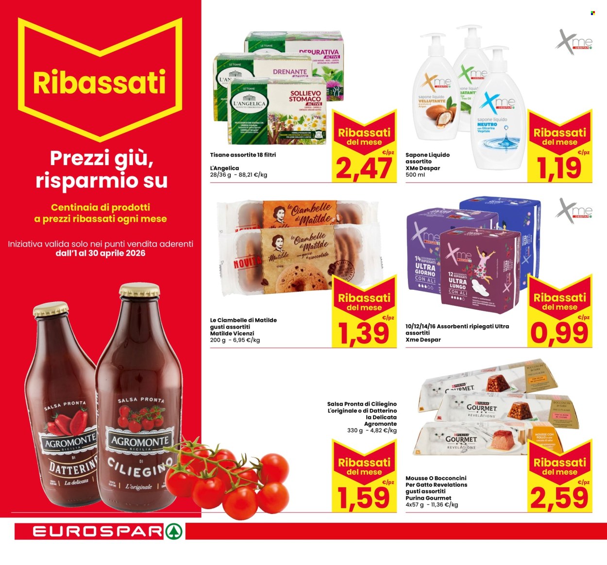 Volantino Eurospar - 21/4/2026 - 29/4/2026. Pagina 14