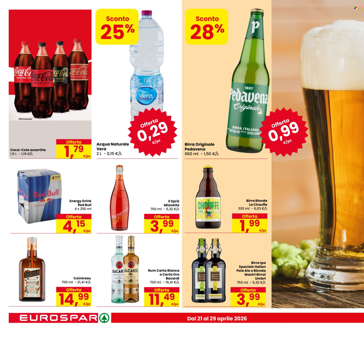 Volantino Eurospar - 21/4/2026 - 29/4/2026. Pagina 16