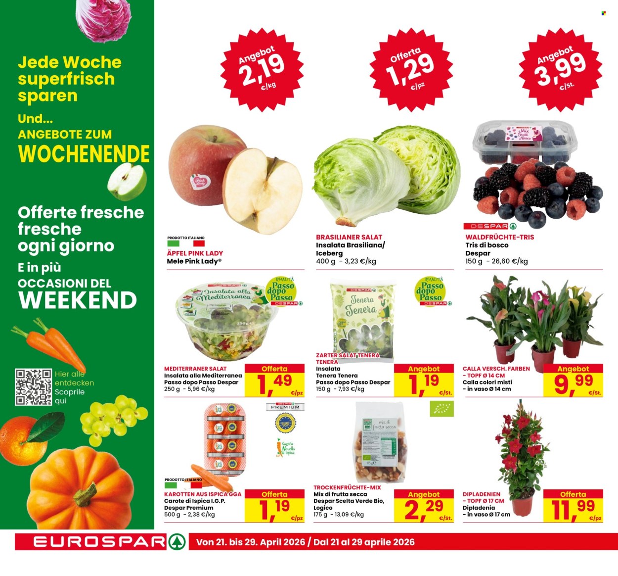 Volantino Eurospar - 21/4/2026 - 29/4/2026. Pagina 2