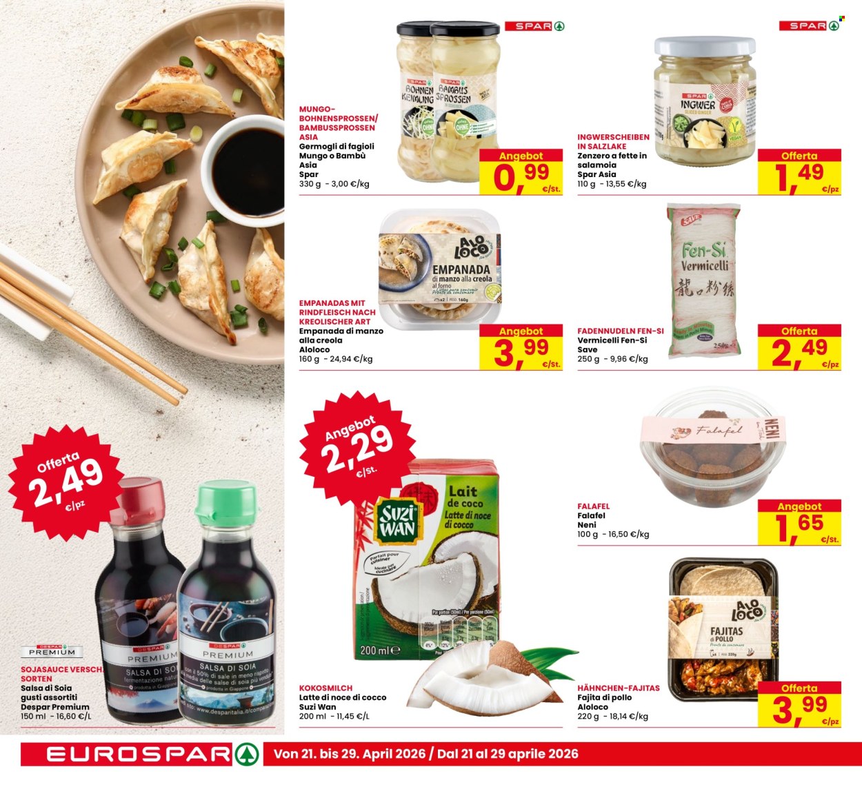 Volantino Eurospar - 21/4/2026 - 29/4/2026. Pagina 8