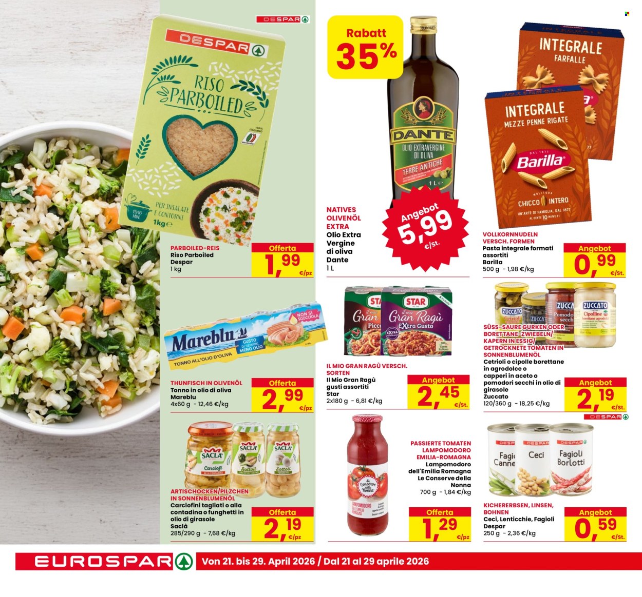 Volantino Eurospar - 21/4/2026 - 29/4/2026. Pagina 14