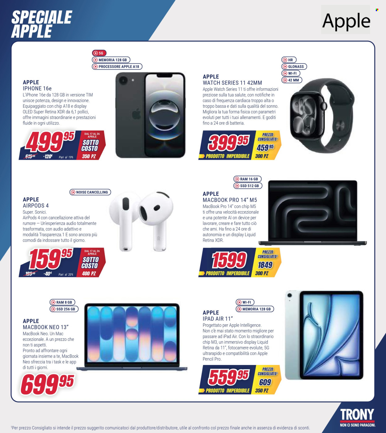Volantino Trony - 17/4/2026 - 27/4/2026. Pagina 11