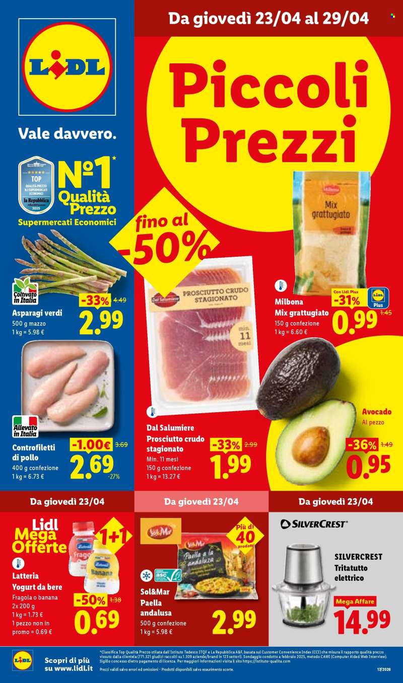 Volantino Lidl - 23/4/2026 - 29/4/2026.