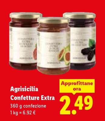 Agrisicilia Confetture Extra