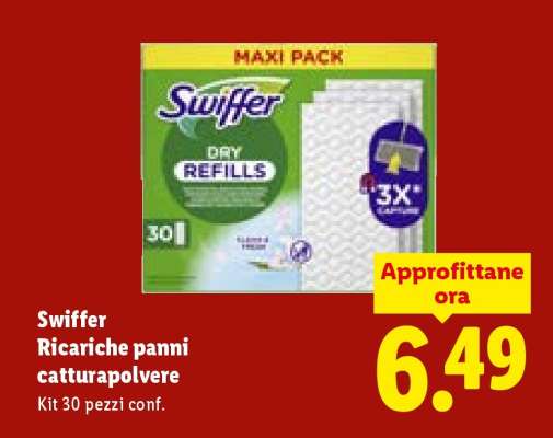 Swiffer Ricariche panni catturapolvere