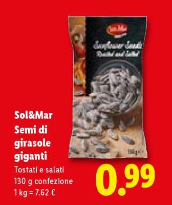 Sol&Mar Semi di girasole giganti