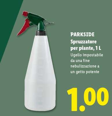 PARKSIDE Spruzzatore per piante, 1 L
