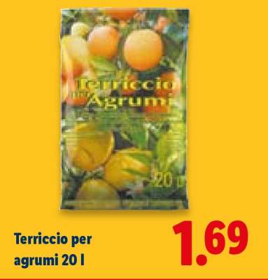 Terriccio per agrumi 20 l