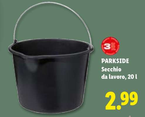 PARKSIDE Secchio da lavoro, 20 l