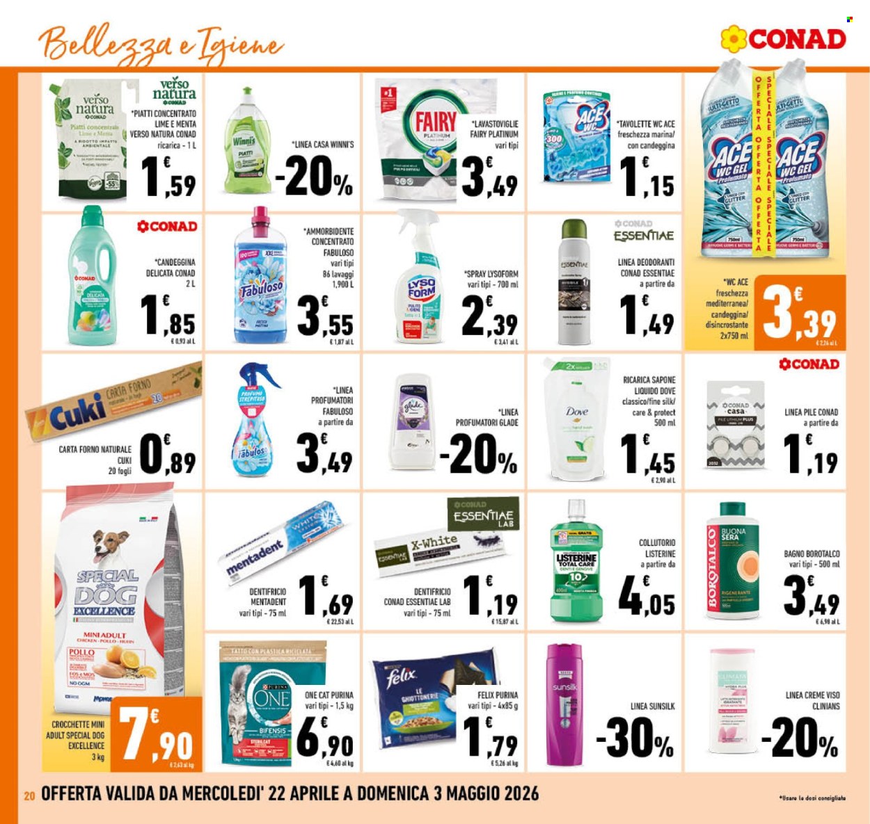Volantino Conad - 22/4/2026 - 3/5/2026. Pagina 20