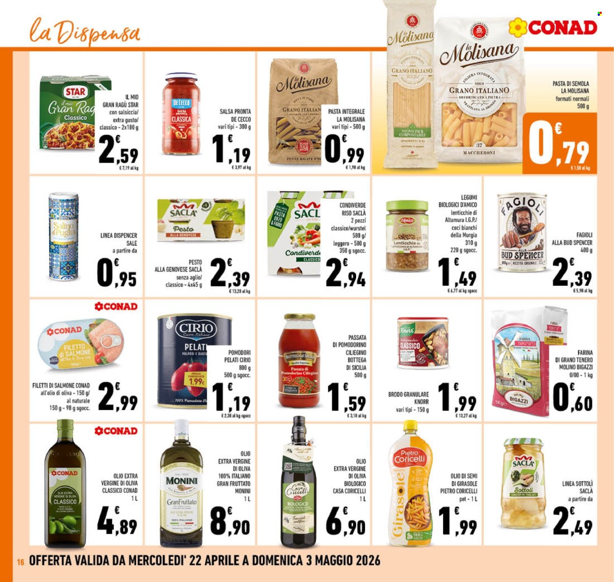 Volantino Conad - 22/4/2026 - 3/5/2026. Pagina 16